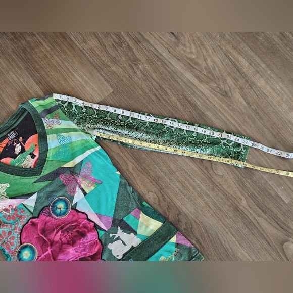 DESIGUAL - "We Love" Top - Picture 10 of 10